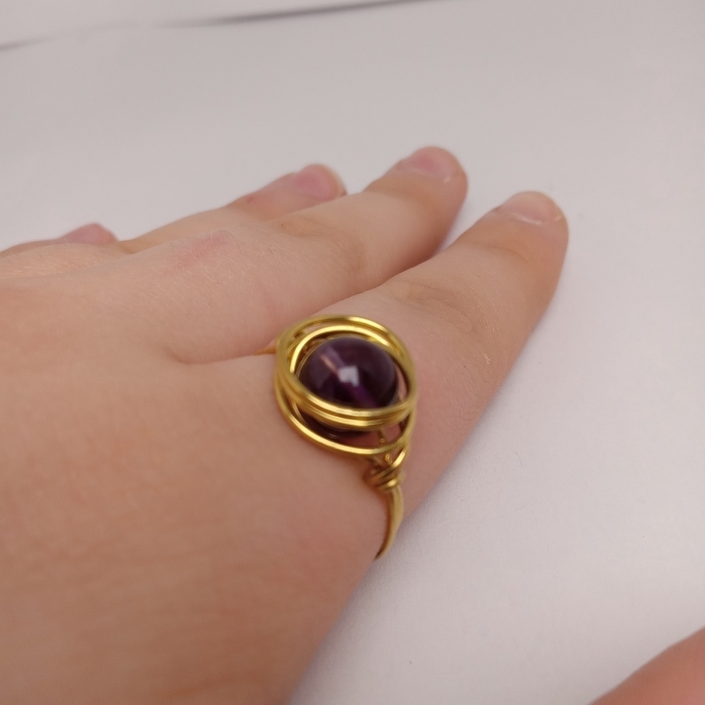 Amethyst ring size 8.5